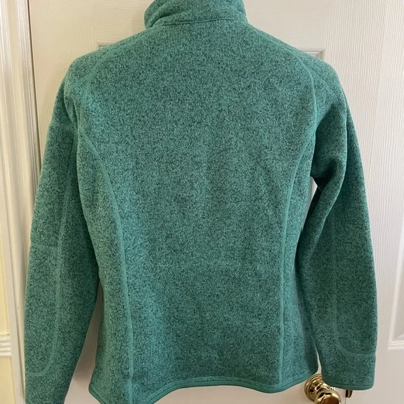 Patagonia Quarter-Zip Fleece Pullover - Seafoam Green - Picture 5 of 7